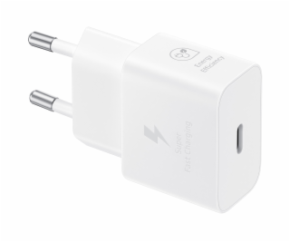 Nabíjačka Samsung 1 x USB typu C, biela, 25 W