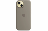iPhone 15 Silicone Case with MS - Clay