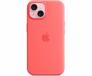 iPhone 15 Silicone Case with MS - Guava