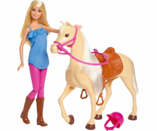 Bábika Barbie + základný kôň