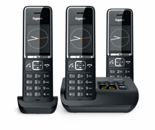 Gigaset COMFORT 550A trio black/chrome