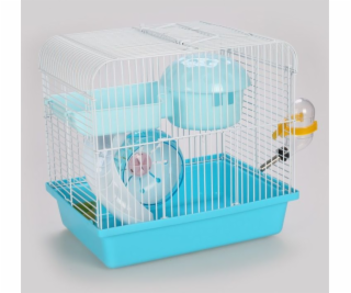 Panama Pet klietka pre hlodavce 27x20,5x25,5 cm biela/modrá