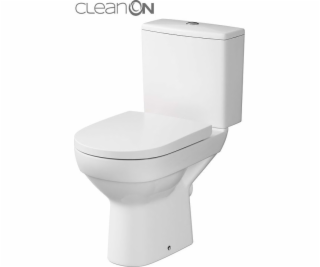 Kompaktní toaletní sada Cersanit CleanOn City, nádržka + ...
