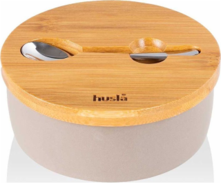 Husla keramická cukřenka se lžičkou (HYGGE)