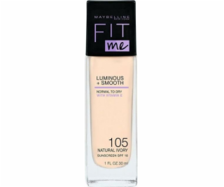 Maybelline Fit Me Luminous & Smooth Facial Foundation 105...