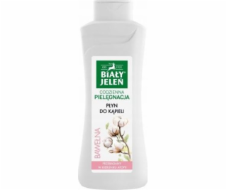 Bialy jeleň Bath Liquid Daily Care Cotton 750ml