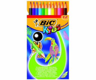 Bic BIC KIDS TROPICOLORS 2 KRABIČKA NA TUŽKY 12 KS - 832566