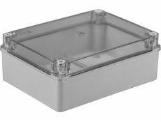 Pawbol sp. z o. o. Hermetický box 190x140x70 bez tlumivek IP56 průhledný kryt S-BOX 416-P