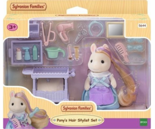 Epoch SYLVANIAN Figurka Pony s dlouhými vlasy set s doplň...