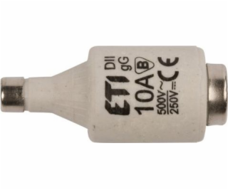 Eti-Polam Pojistková vložka 10A DII gG / BiWtz 500V AC/25...