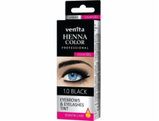 Venita Henna Color Gel gelové barvivo na obočí a řasy 1.0 Black