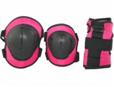 Tmavě růžová sada chráničů NILS Extreme H110 velikost XS (16-2-338)