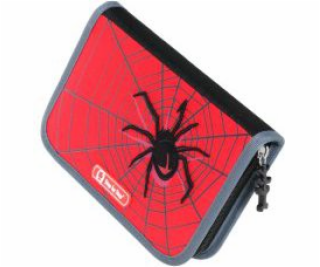Step by Step 3D penál Black Widow s červenými doplňky