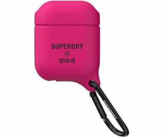 Superdry SuperDry AirPods Cover Voděodolný růžový/růžový