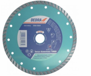 Dedra Turbo řezací diamantový kotouč 125mm 22,2mm H1101