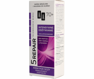 AA Eye Cream Age Technology 5Repair 70+ Intensive Nourish...