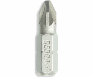 Dedra Pozidriv PZ3x25mm šroubovací bity, 3 ks blistr (18A...
