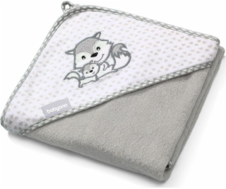 Babyono 346/03-BAMBUSOVÝ RUČNÍK NA KOUPÁNÍ S KAPUCÍ Z PŘÍ...