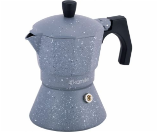 Kávovar Kamille Italský kávovar, granitový kávovar, 600 ml