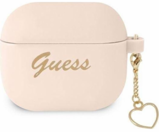 Pouzdro Guess Guess GUA3LSCHSP kryt Apple AirPods 3 růžov...