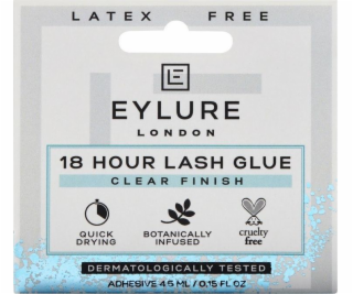 Eylure EYLURE_18 Hour Lash Glue Clear Finish bezbarvé lep...