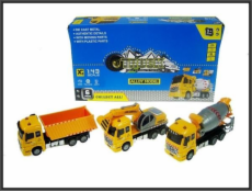 Hipo Construction truck 3 designy 20cm (HXAT16)