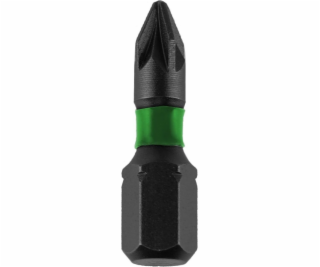 Nárazové šroubovací bity Dedra Pozidriv PZ4x25mm, 2 ks bl...