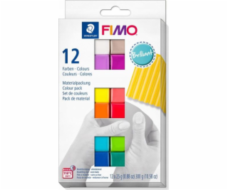 Fimo termosetová modelovací hmota, sada 12 barev