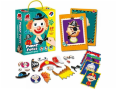 Roter Kafer Magnetická hra Funny faces