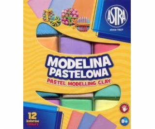 Astra modelovací hmota 12 pastelových barev (304118007)
