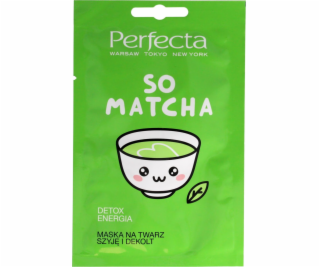 Perfecta So Matcha Detox pleťová maska - Čistící energie ...