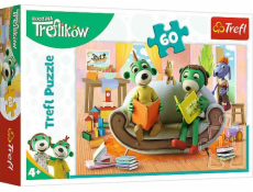 Trefl Puzzle 60 dílků Společné čtení pohádek (17345)