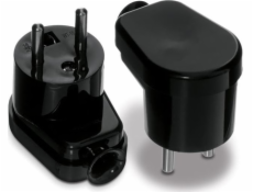 MONTIS Odnímatelná úhlová zástrčka WT-16 černá Produkt Montis MT017-C POLISH