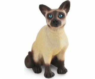 Figurka Collecta Siamská kočka sedící