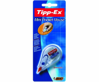 BIC CORRECTION TAPE TIPP EX MINI POCKET MOUSE BLISTER 1 P...
