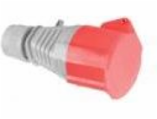 Tarel Přenosná izolační zásuvka 32A 400V červená 3P+Z IP44 (EX-TGN-136)