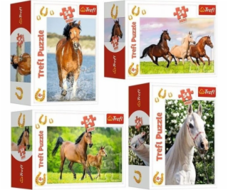 Trefl Puzzle 54 dílků Mini Horse World 19724, 19725, 1972...