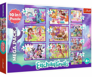 Trefl Puzzle Set 10v1 Mega Pack Enchantimals 329 dílků