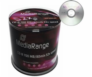 MediaRange CD-R 100ks cakebox