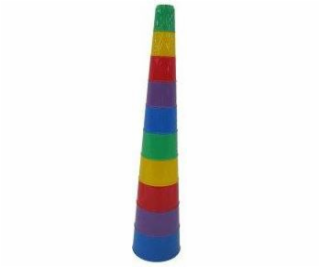 Polesie puzzle hračka Pyramida 10 prvků