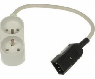 Napájecí kabel IEC320/GS ADAPTÉR