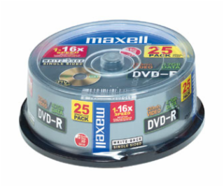 DVD-R 4,7 GB 16x 25SP 275520 MAXELL