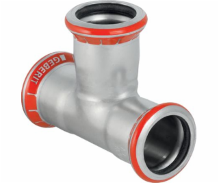 Geberit Tee Mapress C-stahl s rovným otvorem 89 mm (21010)