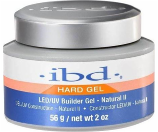IBD IBD_Hard Builder Gel LED/UV Natural II stavební gel 56g