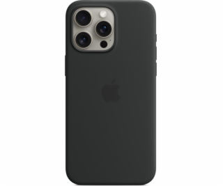 Apple iPhone 15 Pro Max Silicone Case s MagSafe - Black