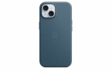 iPhone 15+ FineWoven Case with MS - Pacific Blue