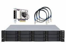 QNAP TL-R1200PES-RP - rozšiřující jednotka JBOD SATA (12x SATA, 2x SFF-8644 1x2, 2x zdroj), rack