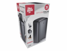 DIRT DEVIL Odpadkový koš nášlapný 20 l tiché zavírání černáED-249505