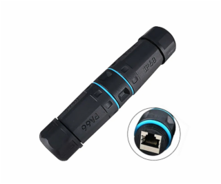 Průchodka RJ45 CAT6 STP stíněná IP68, spojka, SPRJ45C6P68