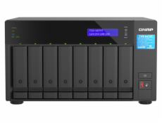 QNAP TVS-h874T-i9-64G (16core, ZFS, 64GB RAM, 8x SATA, 2x M.2 NVMe, 2x 2,5GbE, 2x Thunderbolt 4)